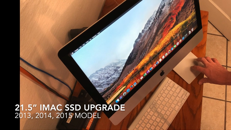 آموزش تغییر یا تعویض حافظه iMac 2013-2015 از HDD به SSD